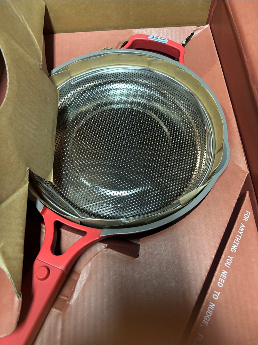 Our Place Red All-Purpose Covered Pan - Picture 4 of 10